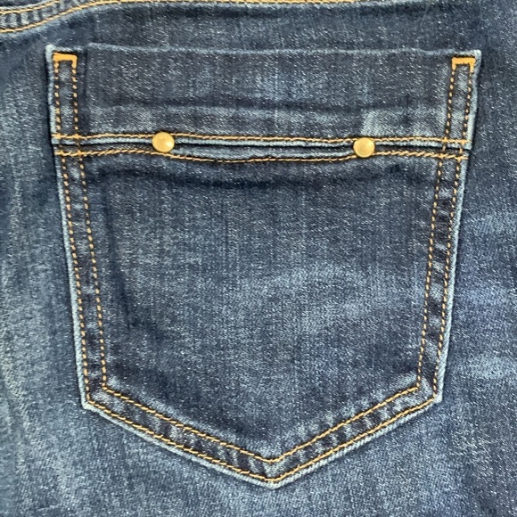 Banana Republic Medium Wash Classic Skinny Stretch Jeans size 12Long - Picture 4 of 9